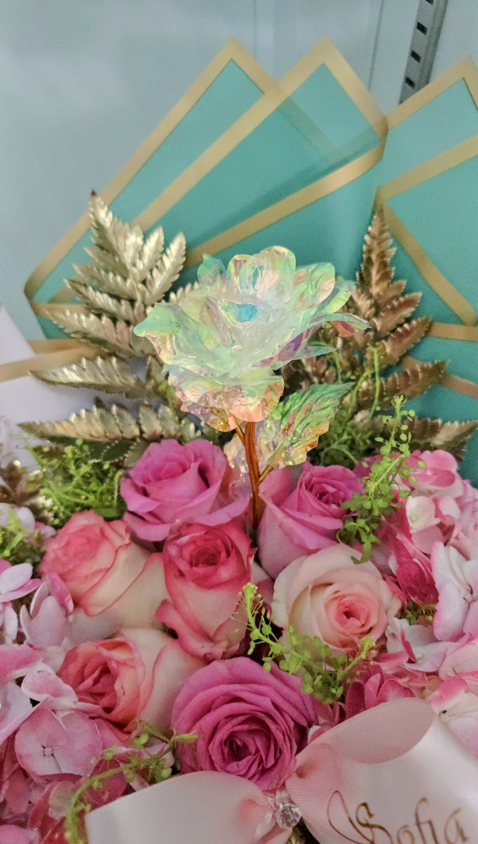 Fairytale iridescent rose